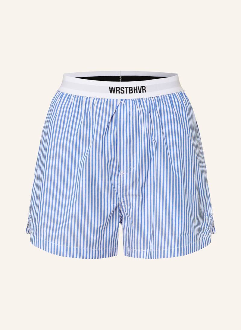 Wrstbhvr Shorts Prue blau von WRSTBHVR