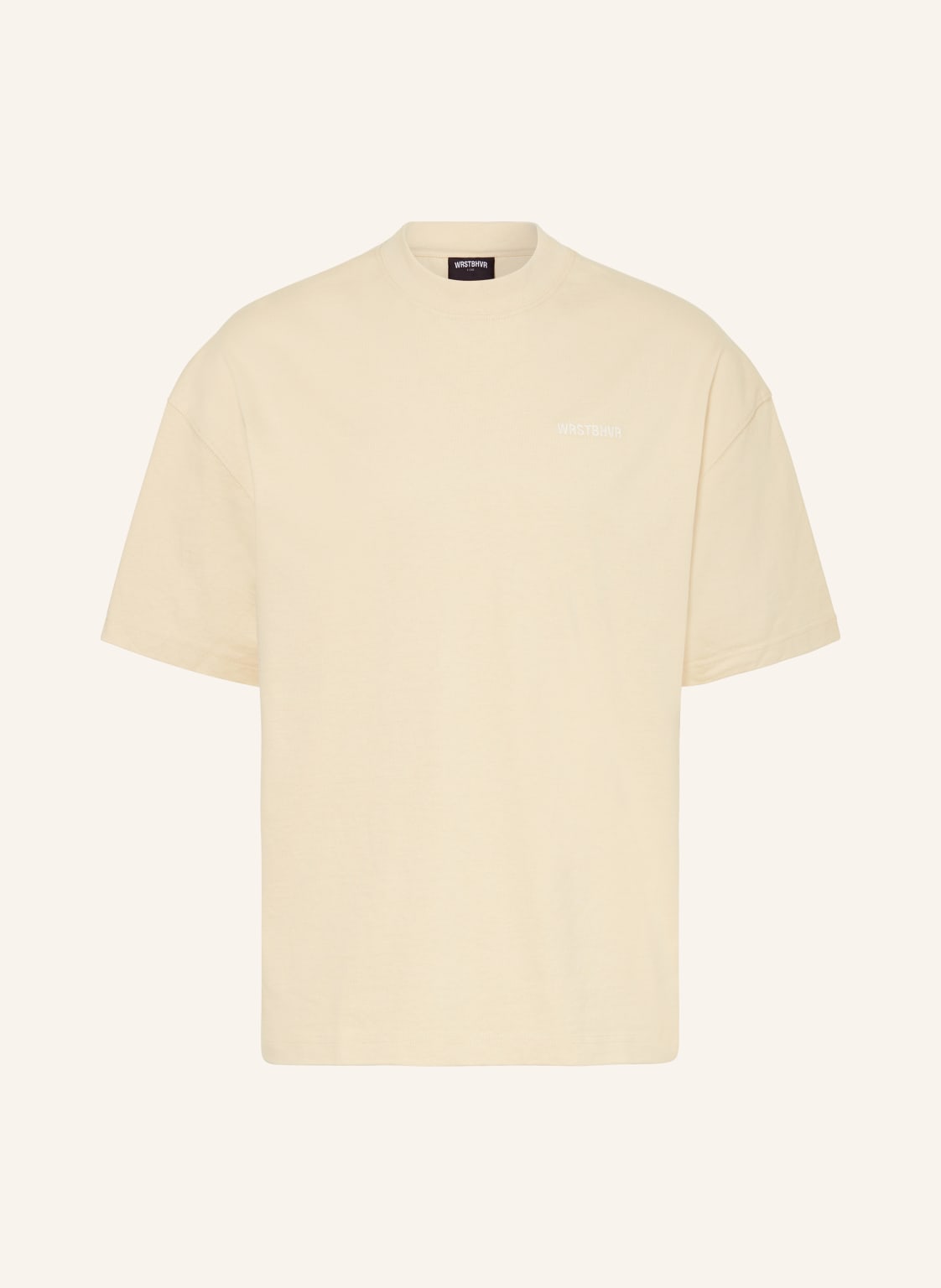 Wrstbhvr T-Shirt Dejo beige von WRSTBHVR