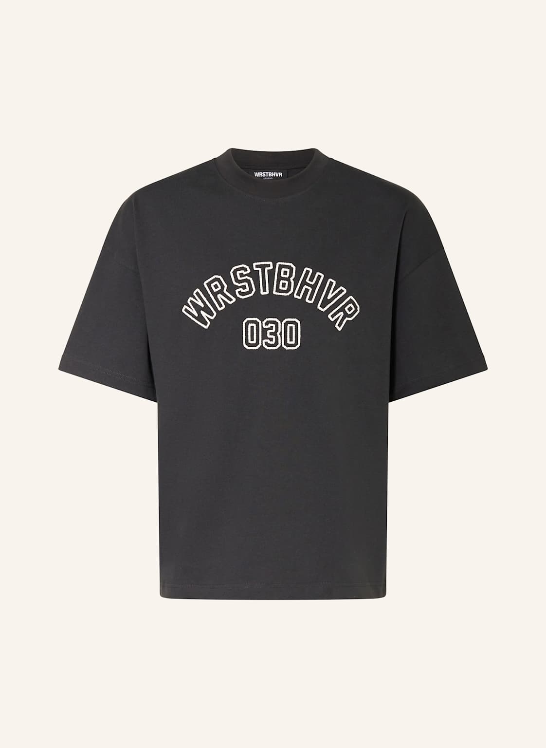 Wrstbhvr T-Shirt Marcej schwarz von WRSTBHVR