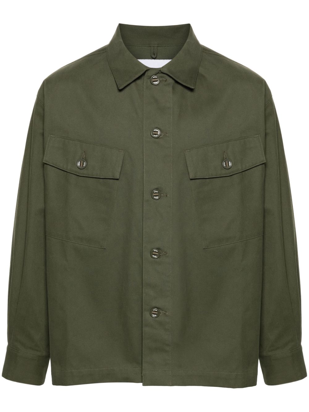 WTAPS CBW cotton twill shirt - Green von WTAPS