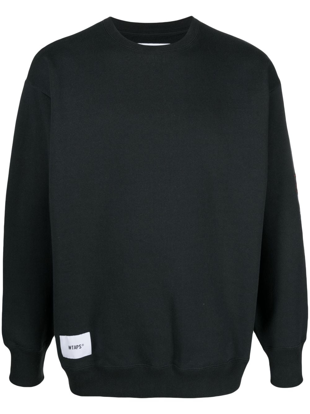 WTAPS Cut&Sewn All 01 cotton sweatshirt - Black von WTAPS