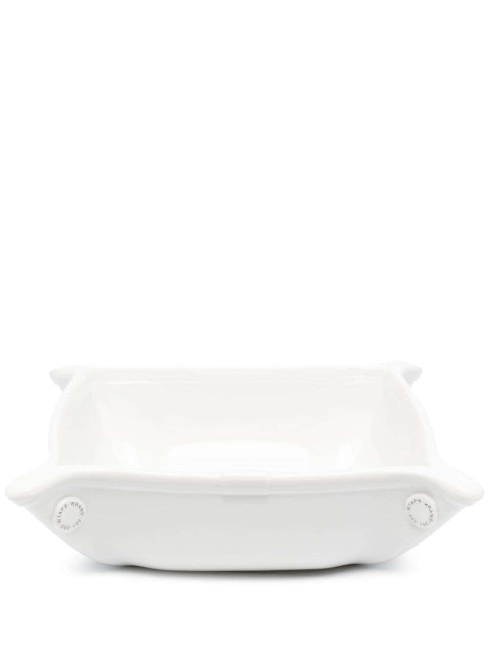 WTAPS Den L ceramic tray - White von WTAPS