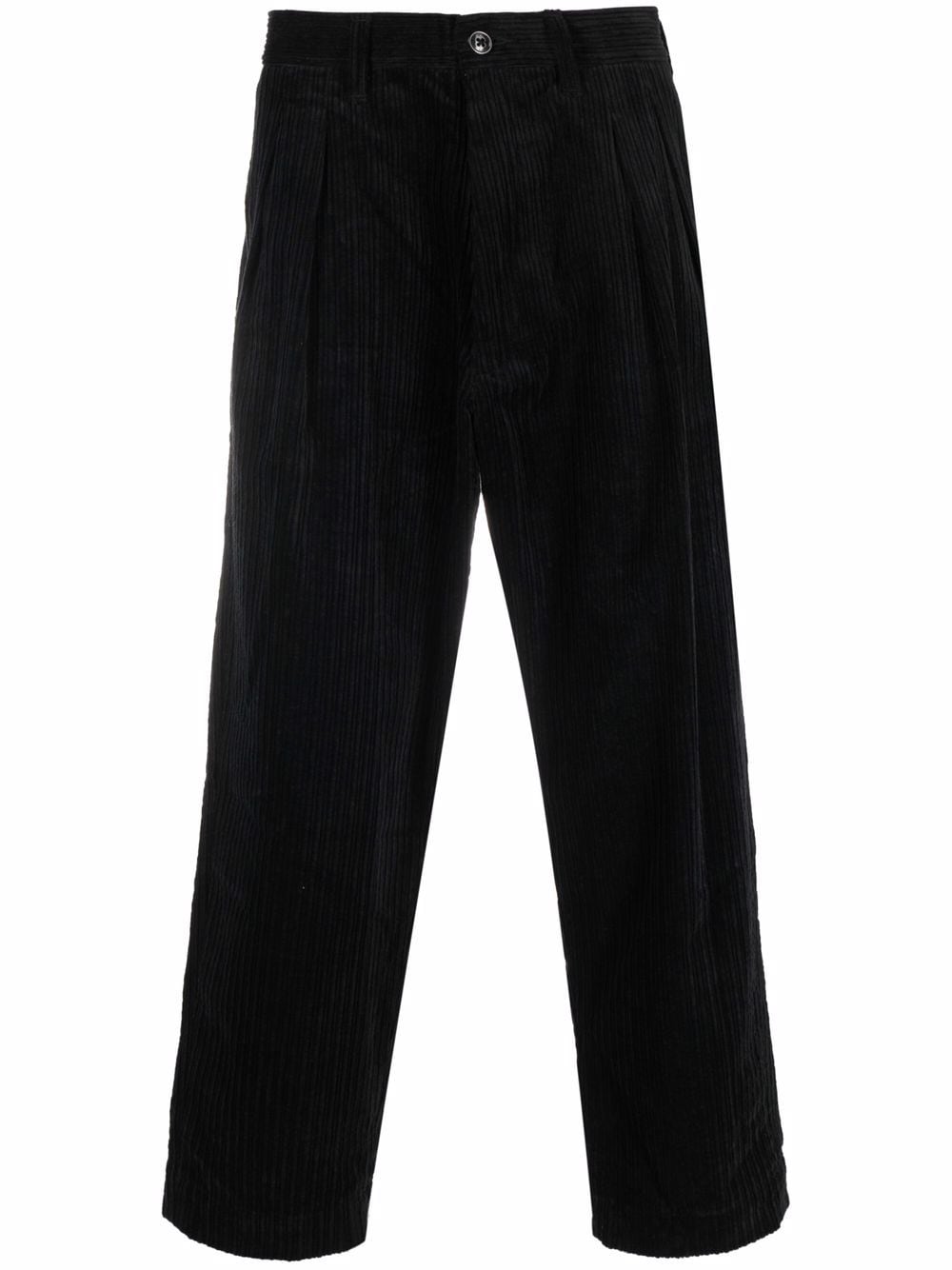 WTAPS cropped corduroy trousers - Black von WTAPS
