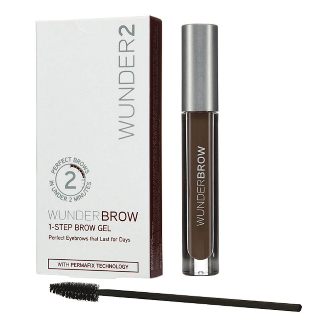 WUNDERBROW - 1-Step Brow Gel Black / Brown von WUNDER2