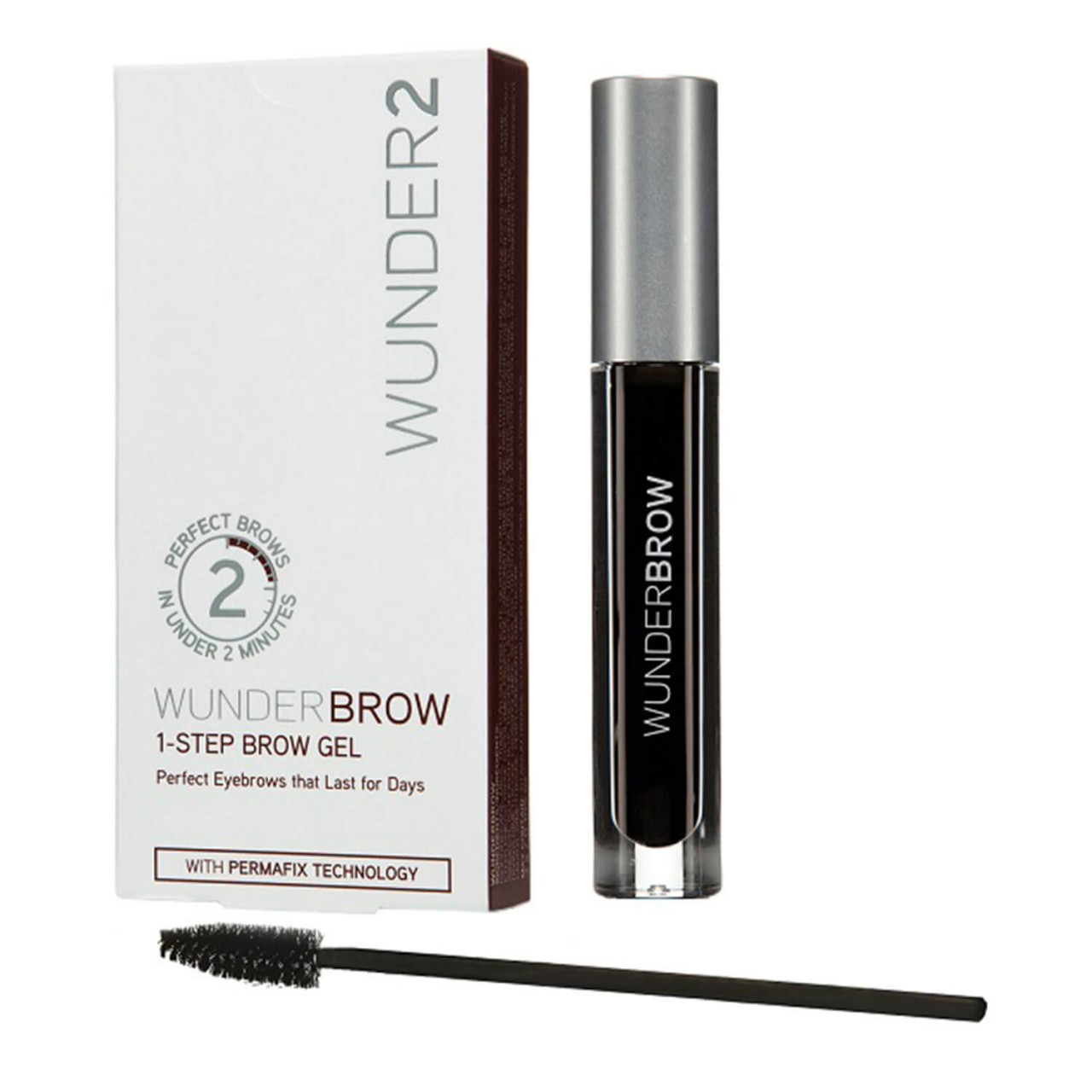 WUNDERBROW - 1-Step Brow Gel Jet Black von WUNDER2