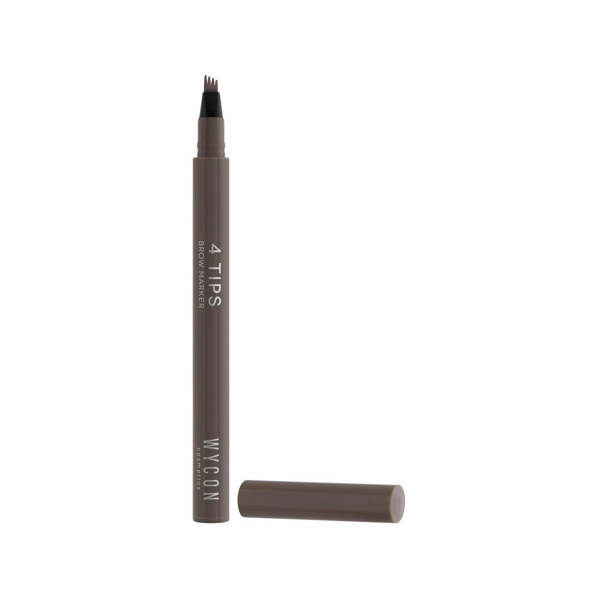 4 Tips - Brow Marker Damen  MEDIUM BROWN von WYCON