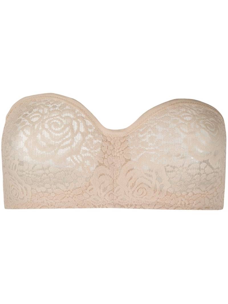 Wacoal lace strapless bra - Neutrals von Wacoal