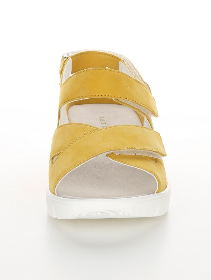 Sandale mit Ortho-Tritt-Ausstattung Waldläufer Gelb von Waldläufer