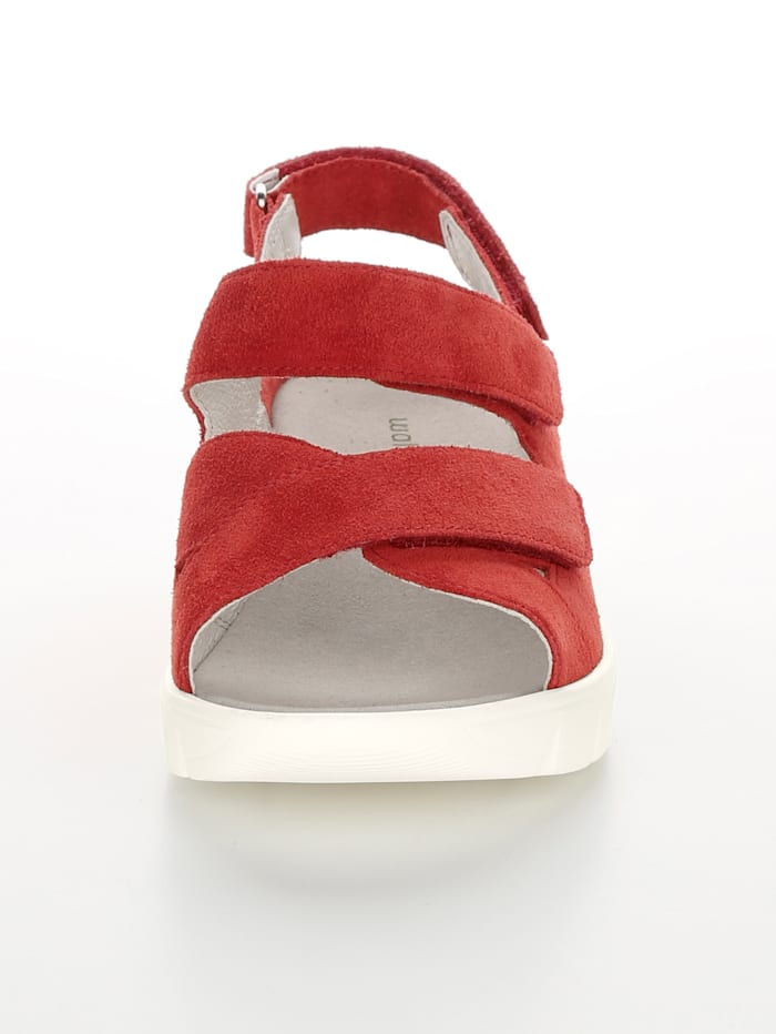 Sandale mit Ortho-Tritt-Ausstattung Waldläufer Rot von Waldläufer