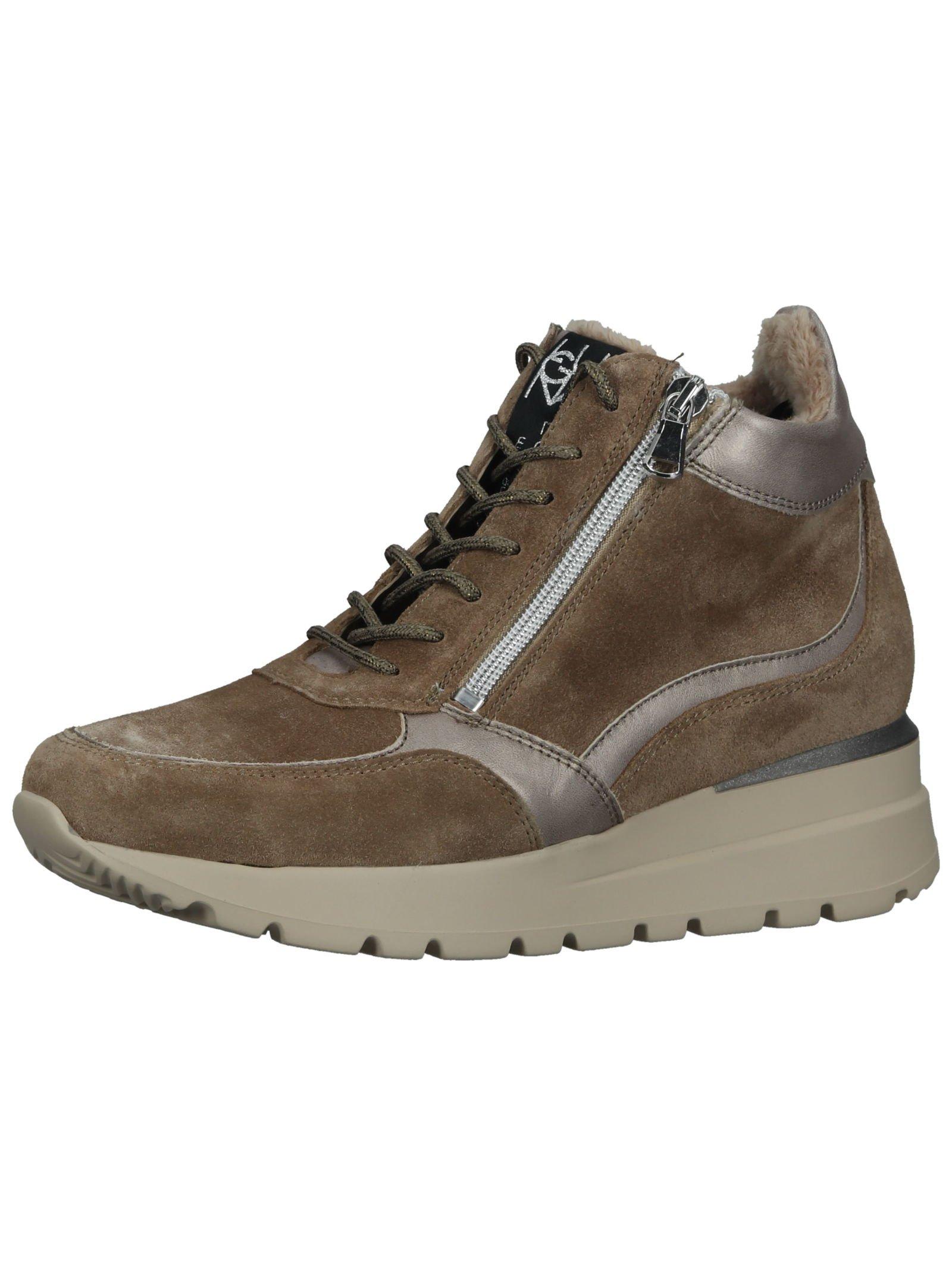 Sneaker Damen Beige 37 von Waldläufer