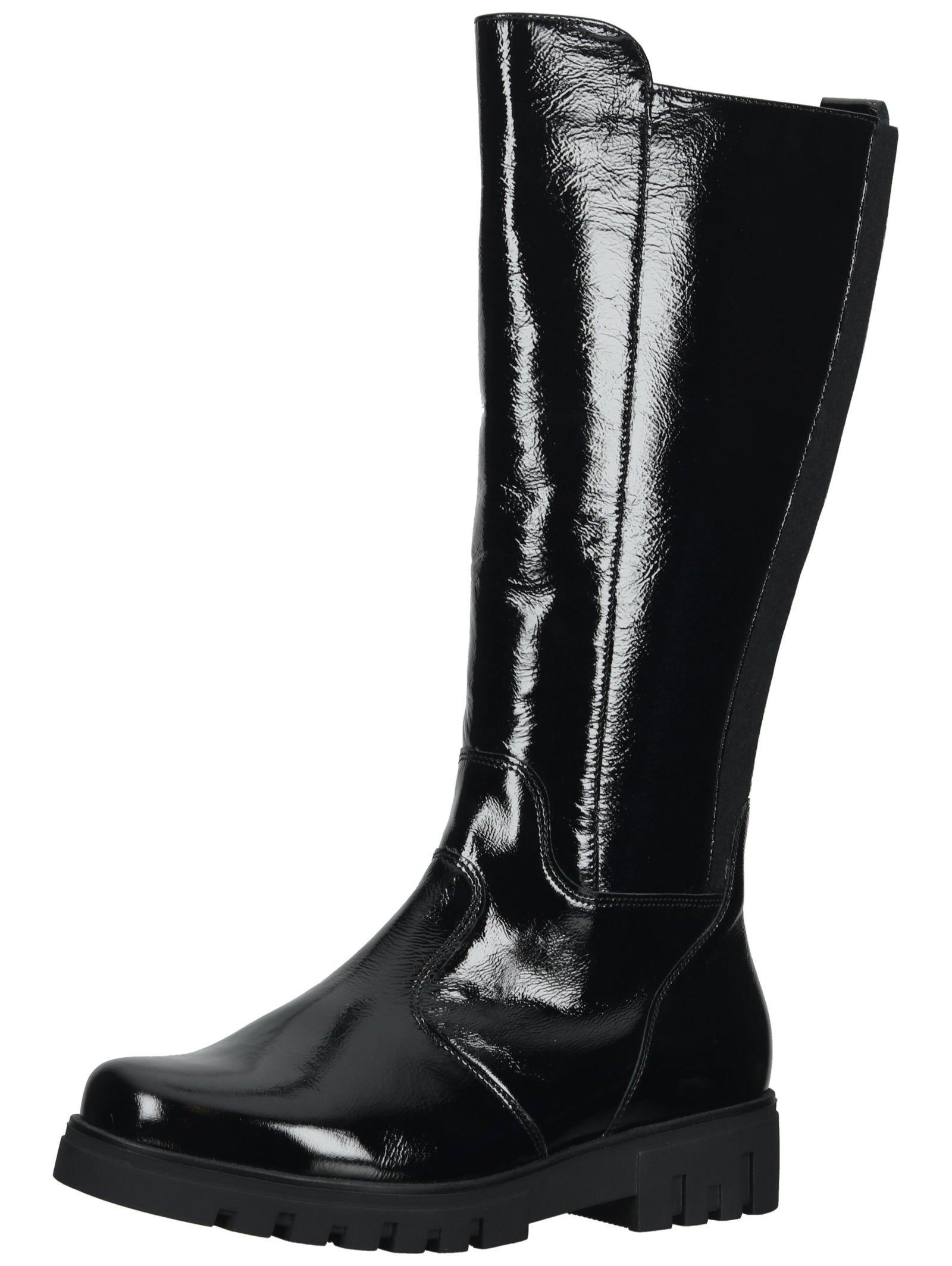 Stiefel Damen Schwarz 39.5 von Waldläufer