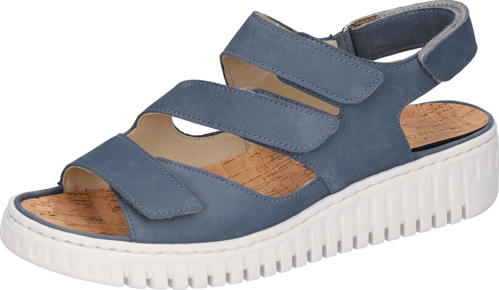 Waldläufer Keilsandalette »H-Willow«, Sommerschuh, Sandale, Keilabsatz, mit Kork-Fussbett, Weite H Waldläufer Keilsandalette »H-Willow«, Sommerschuh, Sandale, Keilabsatz, mit Kork-Fussbett, Weite H von Waldläufer