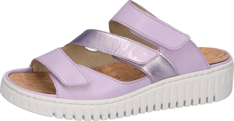Waldläufer Pantolette »H-Willow«, Keilabsatz, Sommerschuh, Schlappen mit Klettverschlüssen, Weite H von Waldläufer
