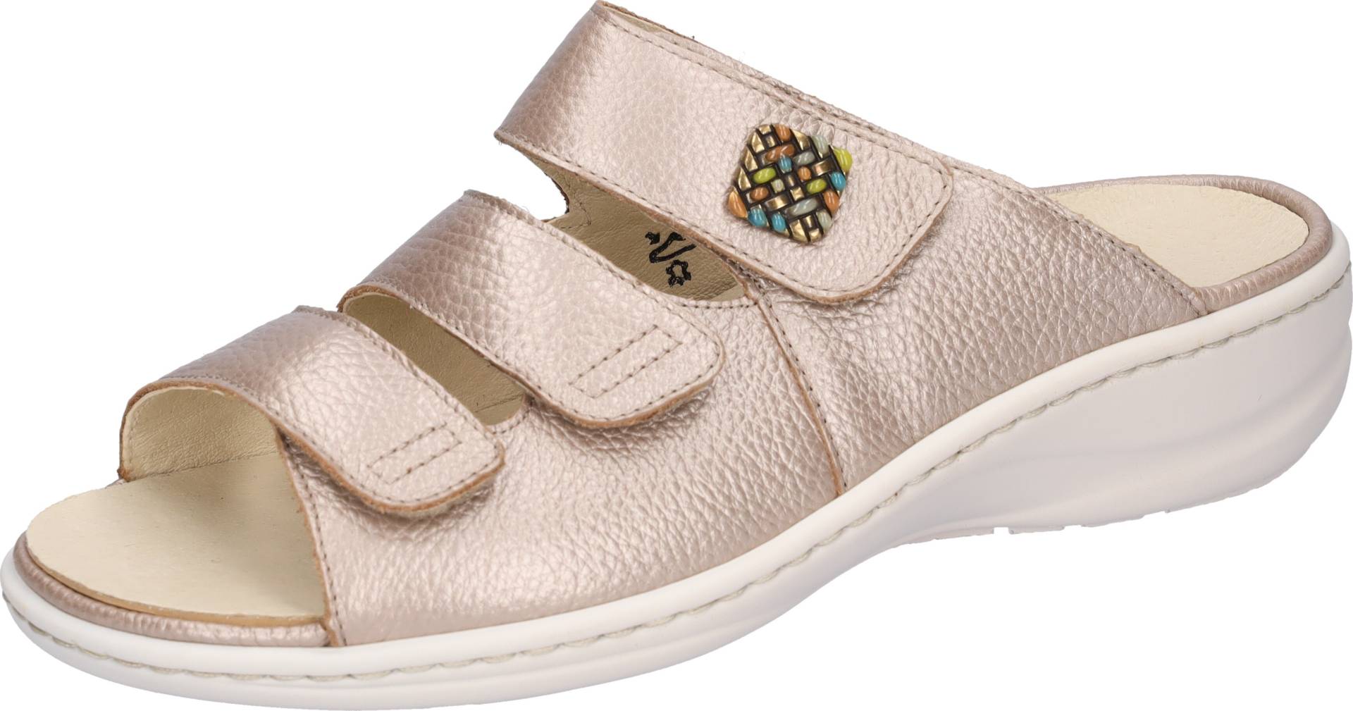 Waldläufer Pantolette »Heria«, Keilabsatz, Sommerschuh, Schlappen in Weite H, Klettverschlüsse Waldläufer Pantolette »Heria«, Keilabsatz, Sommerschuh, Schlappen in Weite H, Klettverschlüsse von Waldläufer