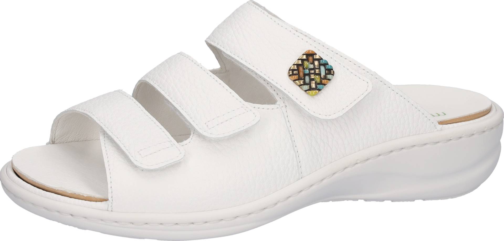 Waldläufer Pantolette »Heria«, Keilabsatz, Sommerschuh, Schlappen in Weite H, Klettverschlüsse Waldläufer Pantolette »Heria«, Keilabsatz, Sommerschuh, Schlappen in Weite H, Klettverschlüsse von Waldläufer