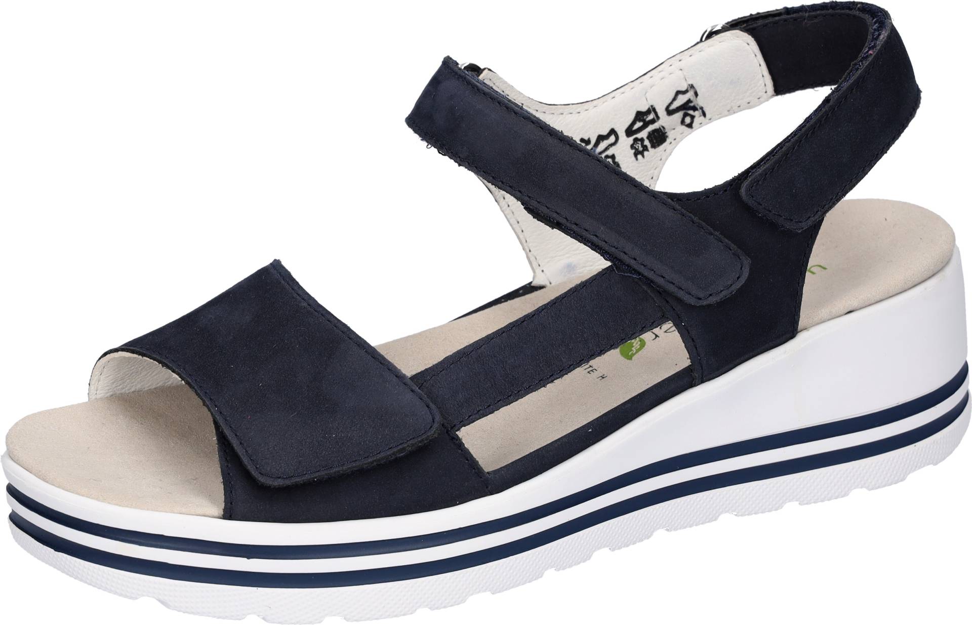 Waldläufer Riemchensandale »H-MICHELLE«, Sommerschuh, Sandalette, Keilabsatz, mit Luftkammernsohle, H-Weite Waldläufer Riemchensandale »H-MICHELLE«, Sommerschuh, Sandalette, Keilabsatz, mit Luftkammernsohle, H-Weite von Waldläufer