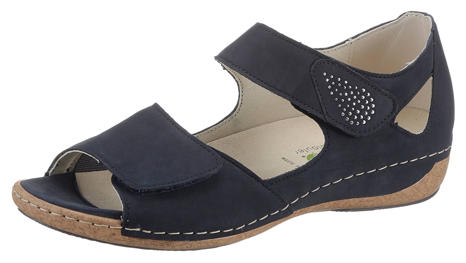 Waldläufer Riemchensandale »HELIETT-SOFT«, Sommerschuh, Sandalette, Keilabsatz, mit Strasssteine, H-Weite Waldläufer Riemchensandale »HELIETT-SOFT«, Sommerschuh, Sandalette, Keilabsatz, mit Strasssteine, H-Weite von Waldläufer