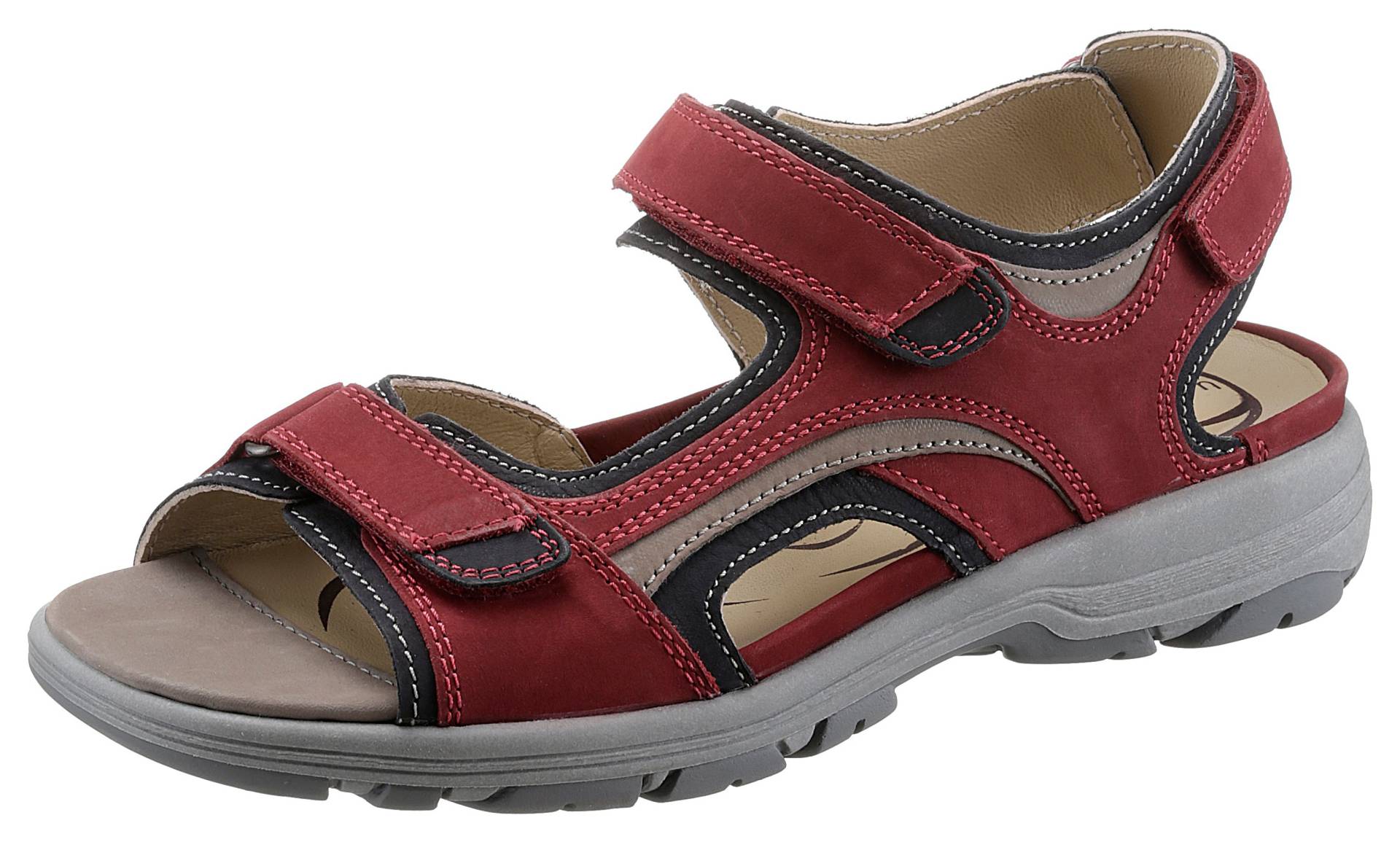 Waldläufer Sandale, Sommerschuh, Outdoorschuh, Keilabsatz, in Trekking-Optik, H-Weite Waldläufer Sandale, Sommerschuh, Outdoorschuh, Keilabsatz, in Trekking-Optik, H-Weite von Waldläufer