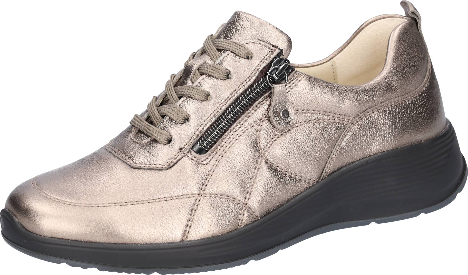 Waldläufer Sneaker »KALEA«, Komfortschuh, Halbschuh, Schnürschuh mit Reissverschlüssen, K-Weite von Waldläufer