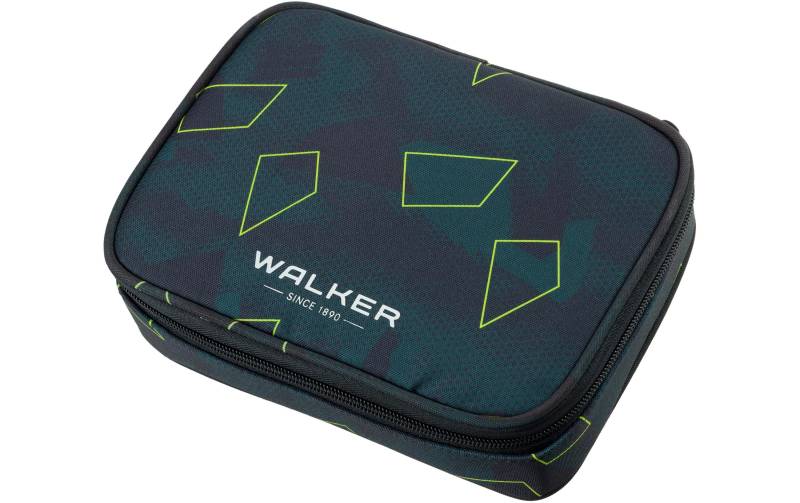 Walker by Schneiders Federmäppchen »Pencil Box Green Polygon« von Walker by Schneiders