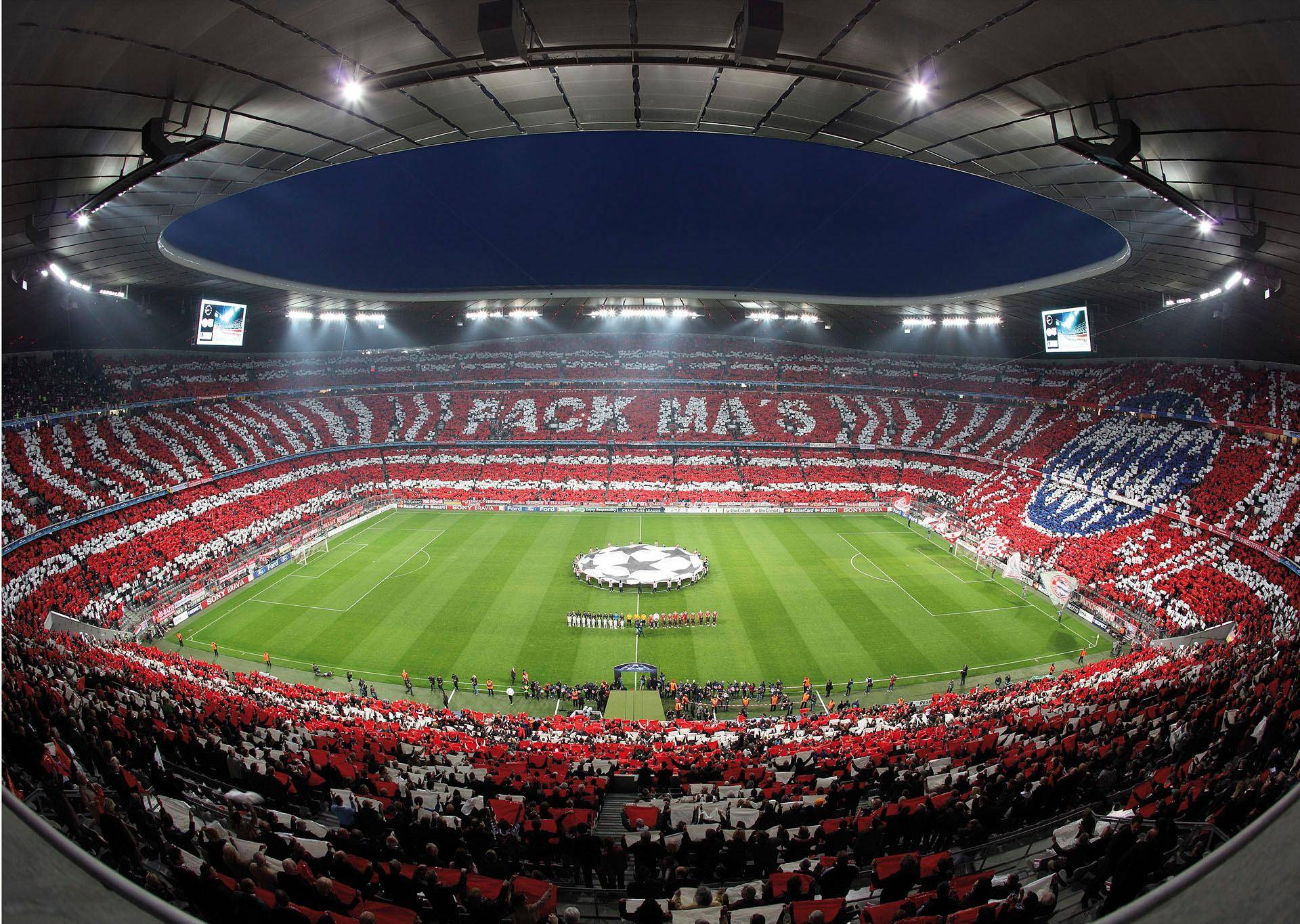 Wall-Art Fototapete »Bayern München Stadion Choreo Pack Mas« von Wall-Art