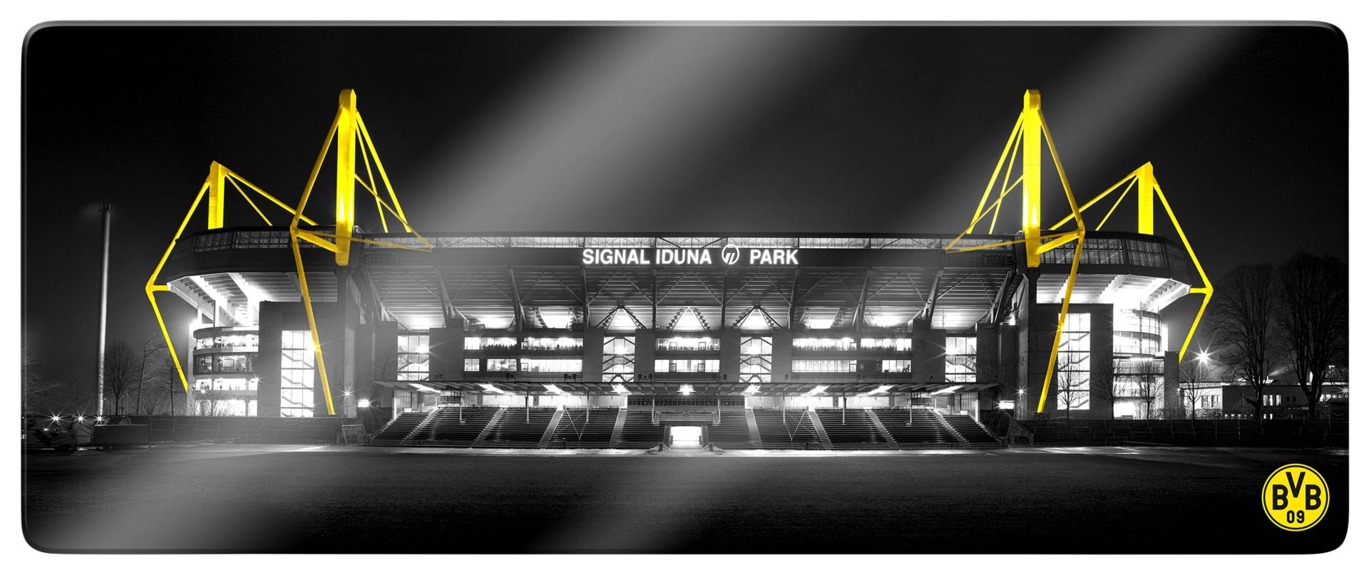 Wall-Art Glasbild »BVB Signal Iduna Park« von Wall-Art