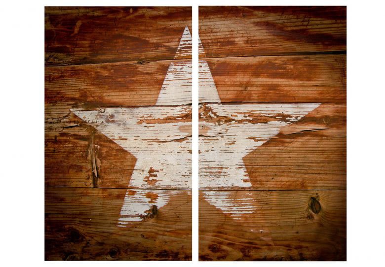 Wall-Art Herd-Abdeckplatte »Herdabdeckplatte Vintage Star«, (1 tlg.) von Wall-Art