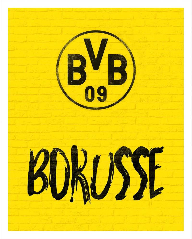 Wall-Art Poster »BVB Borusse Fussball Deko«, (Set) von Wall-Art