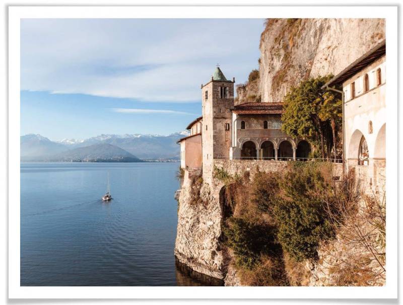 Wall-Art Poster »Lago Maggiore«, Landschaften, (1 St.) von Wall-Art