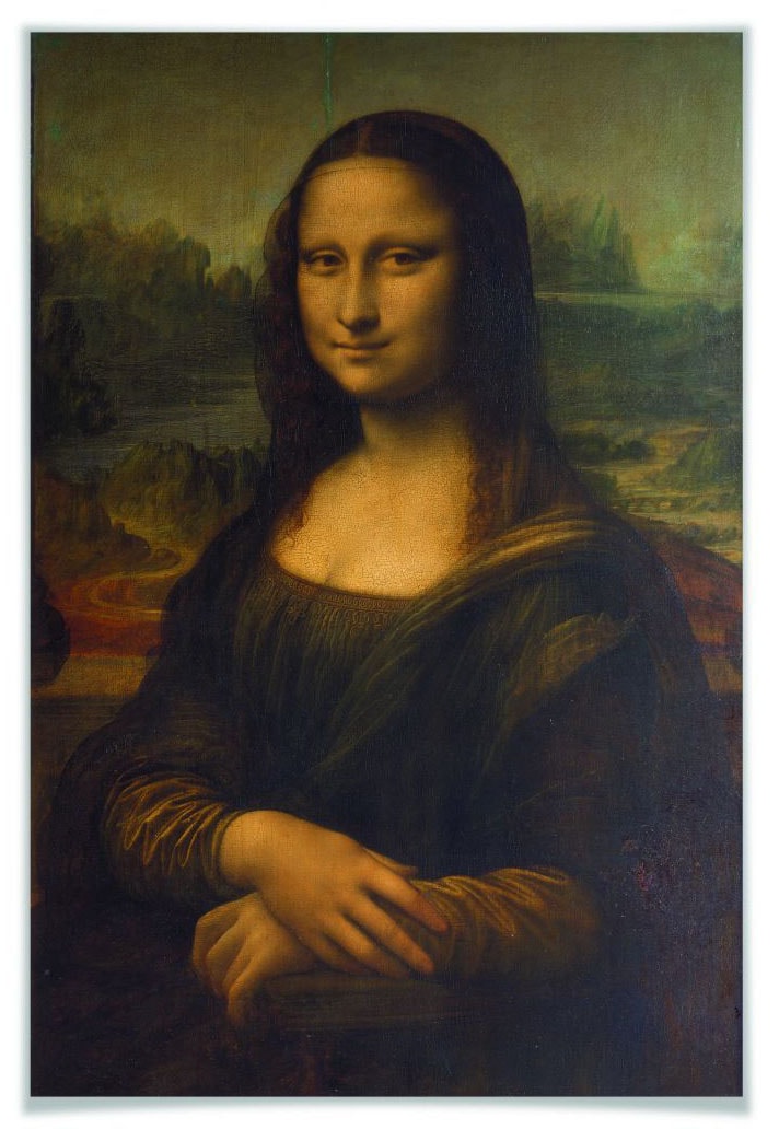 Wall-Art Poster »Mona Lisa«, Menschen, (1 St.) von Wall-Art
