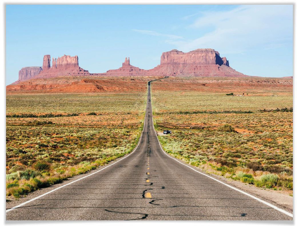 Wall-Art Poster »Monument Valley Arizona«, Landschaften, (1 St.) von Wall-Art