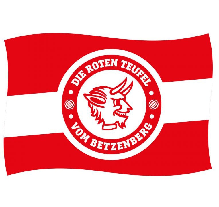 Wall-Art Wandtattoo »1.FC Kaiserslautern Fahne«, (1 St.) von Wall-Art