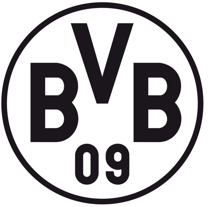 Wall-Art Wandtattoo »BVB Borussia Schriftzug mit Logo«, (1 St.) von Wall-Art