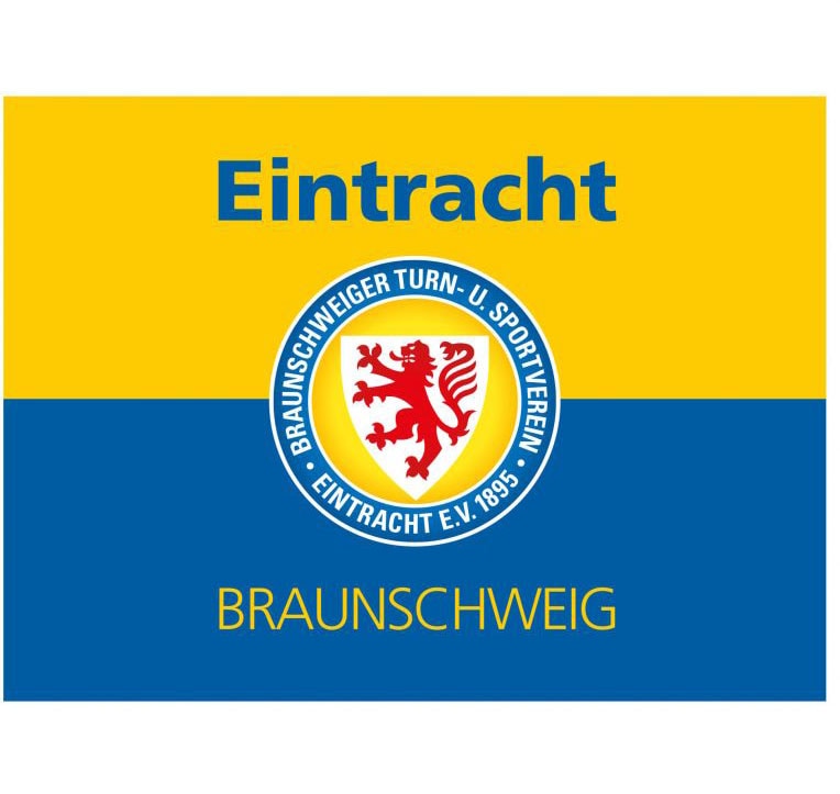 Wall-Art Wandtattoo »Eintracht Braunschweig Banner«, (1 St.) von Wall-Art