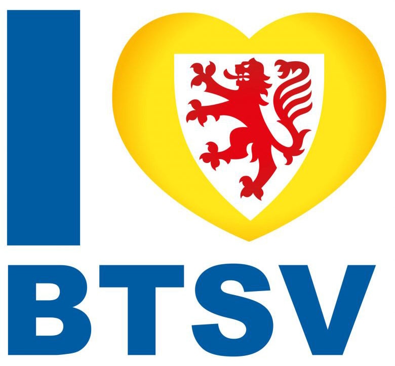 Wall-Art Wandtattoo »Eintracht Braunschweig I love BTSV«, (1 St.) von Wall-Art