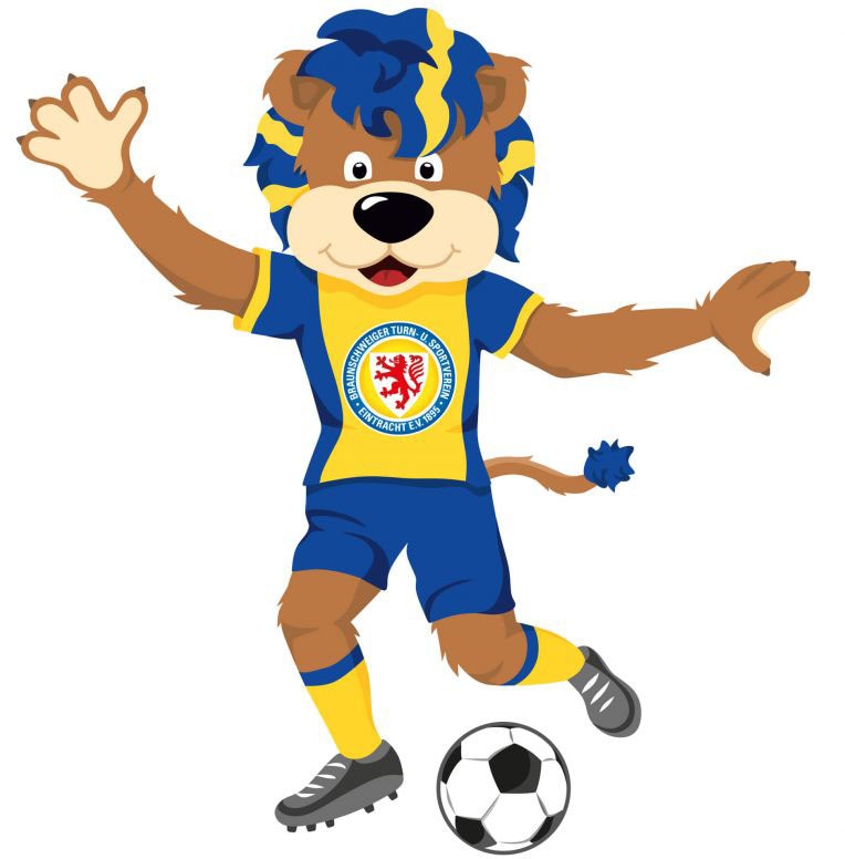 Wall-Art Wandtattoo »Eintracht Braunschweig Leo«, (1 St.) von Wall-Art