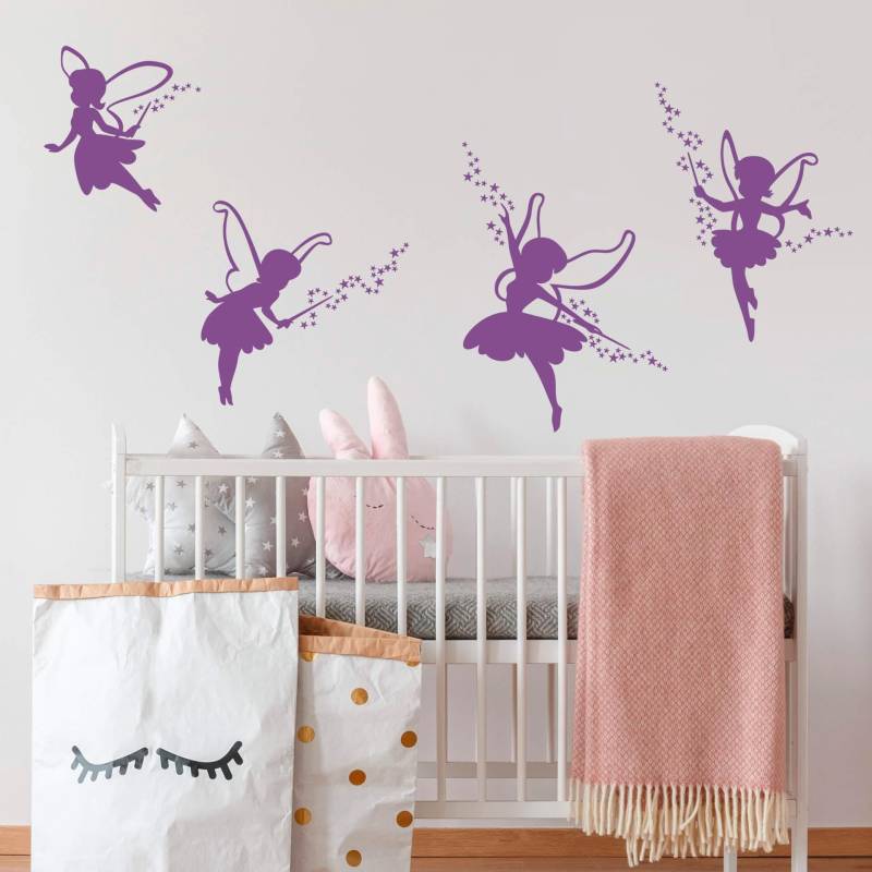 Wall-Art Wandtattoo »Prinzessin Elfe Feen Set« von Wall-Art