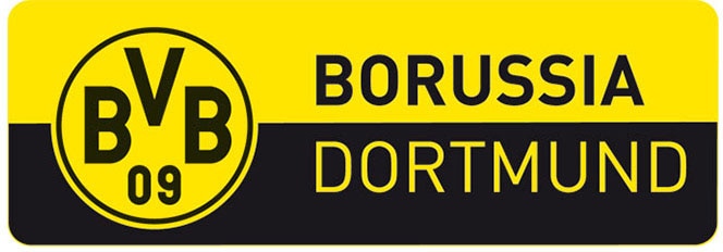 Wall-Art Wandtattoo »Fussball BVB 09 Logo Banner«, (1 St.) von Wall-Art