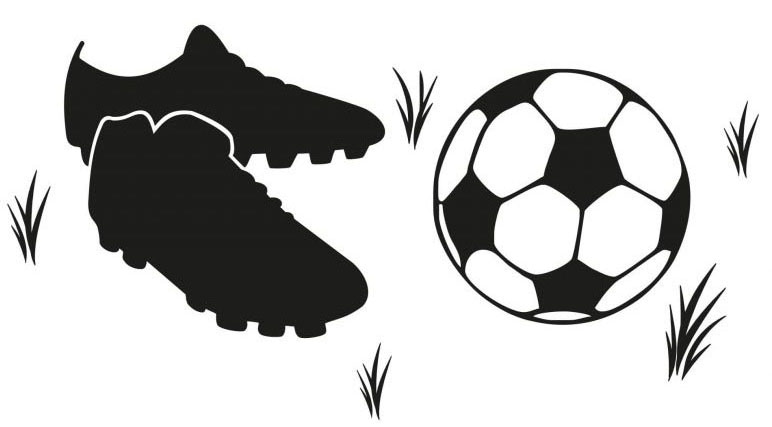 Wall-Art Wandtattoo »Fussball Fussballschuhe«, (1 St.) von Wall-Art