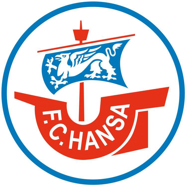 Wall-Art Wandtattoo »Fussball Hansa Rostock Logo«, (1 St.) von Wall-Art