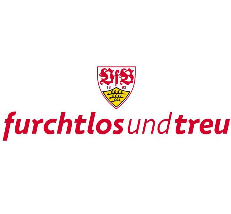 Wall-Art Wandtattoo »Fussball VfB Stuttgart Logo« von Wall-Art