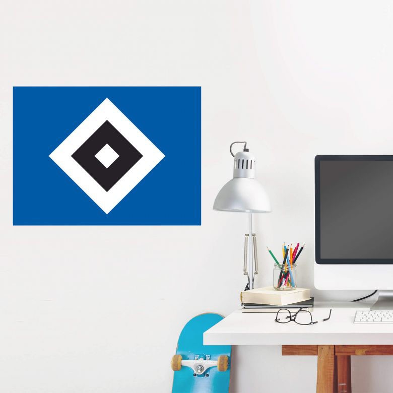 Wall-Art Wandtattoo »Hamburger SV Logo HSV«, (1 St.) von Wall-Art