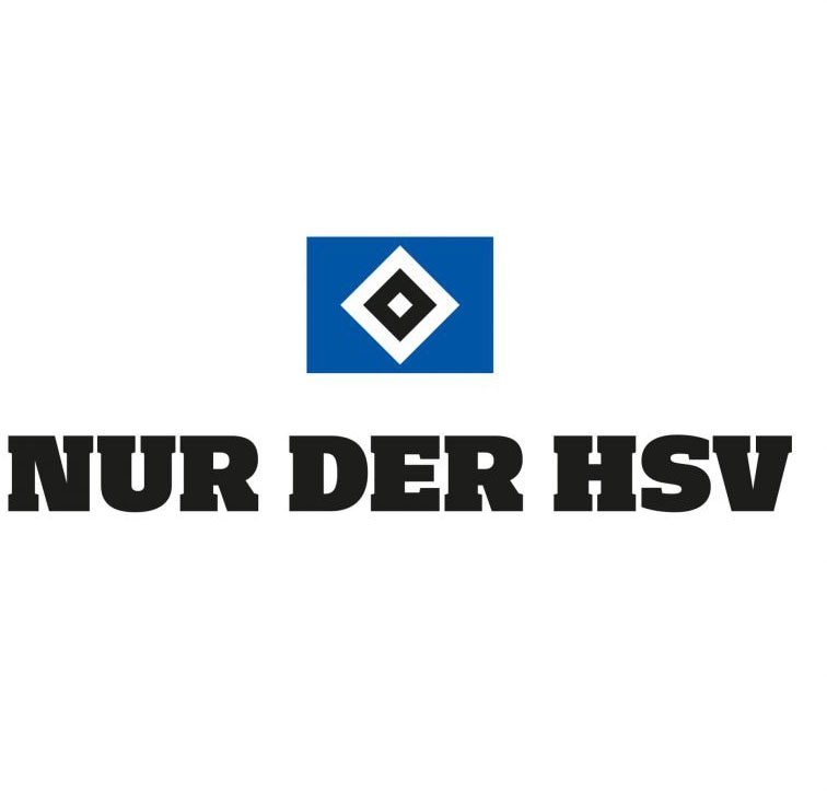 Wall-Art Wandtattoo »Hamburger SV Nur der HSV«, (1 St.) von Wall-Art