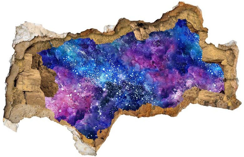 Wall-Art Wandtattoo »Nebula Sticker 3D Weltall Sterne«, (1 St.) von Wall-Art