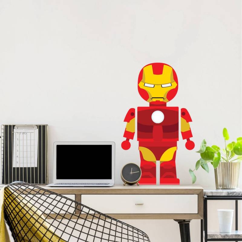 Wall-Art Wandtattoo »Spielfigur Iron Man Superhero«, (1 St.) von Wall-Art