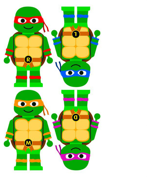 Wall-Art Wandtattoo »Teenage Mutant Ninja Turtles«, (1 St.) von Wall-Art