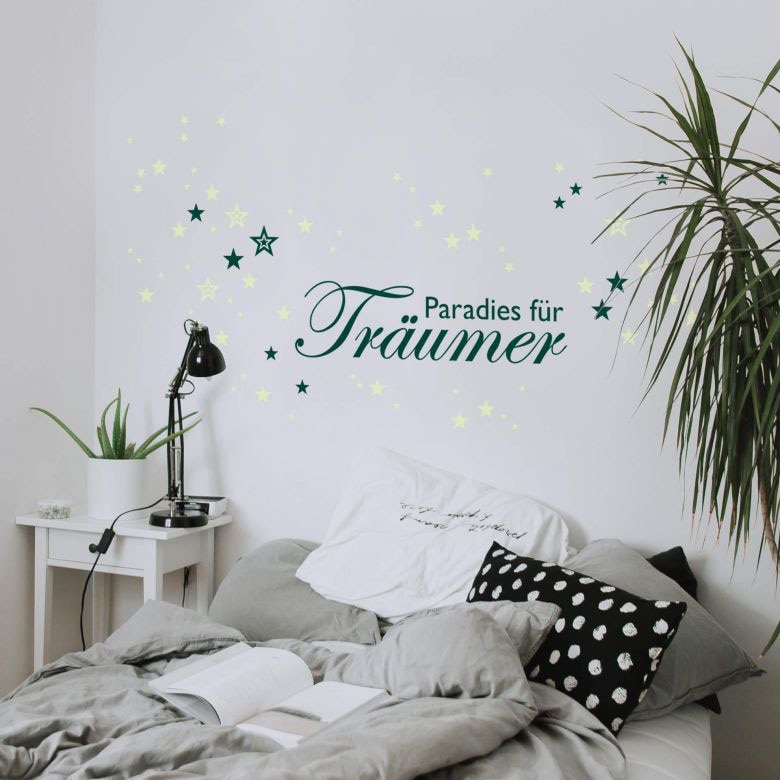 Wall-Art Wandtattoo »Wandtattoo Paradies Leuchtsterne«, (1 St.) von Wall-Art