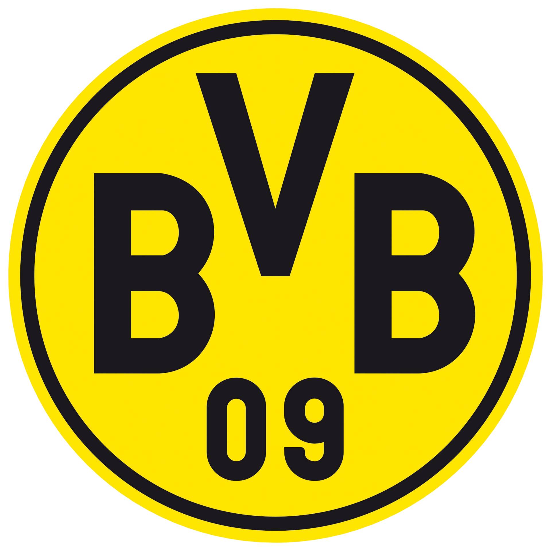 Wall-Art Wandtattoo »Fussball Logo Borussia Dortmund« von Wall-Art
