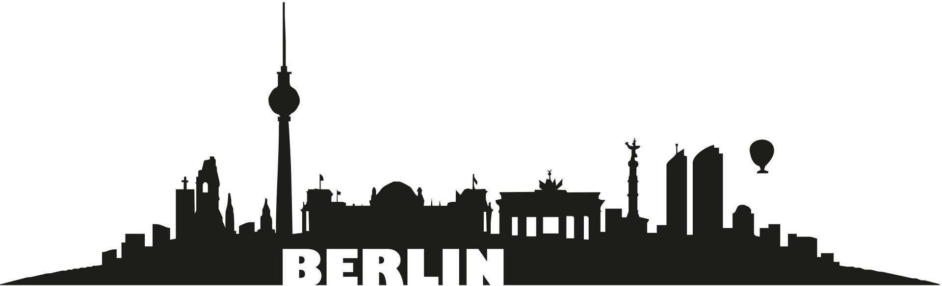 Wall-Art Wandtattoo »Berlin Skyline« von Wall-Art