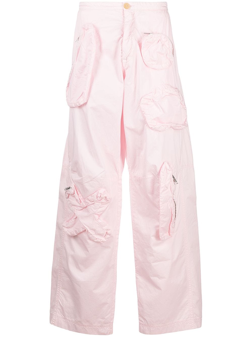 Walter Van Beirendonck Pre-Owned Gun wide-leg trousers - Pink von Walter Van Beirendonck Pre-Owned